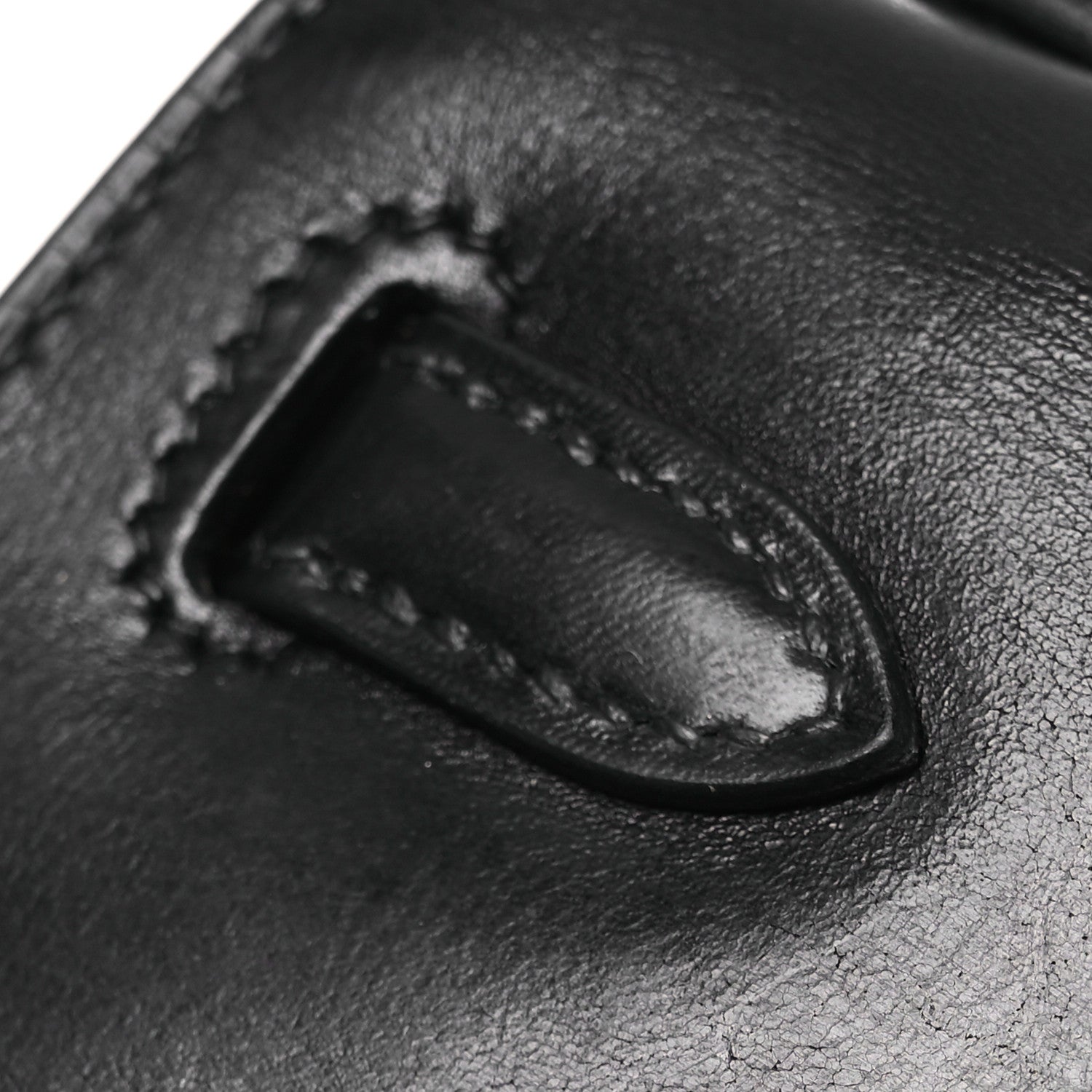 Hermes Box Kelly Pochette Clutch Black 12 of 12