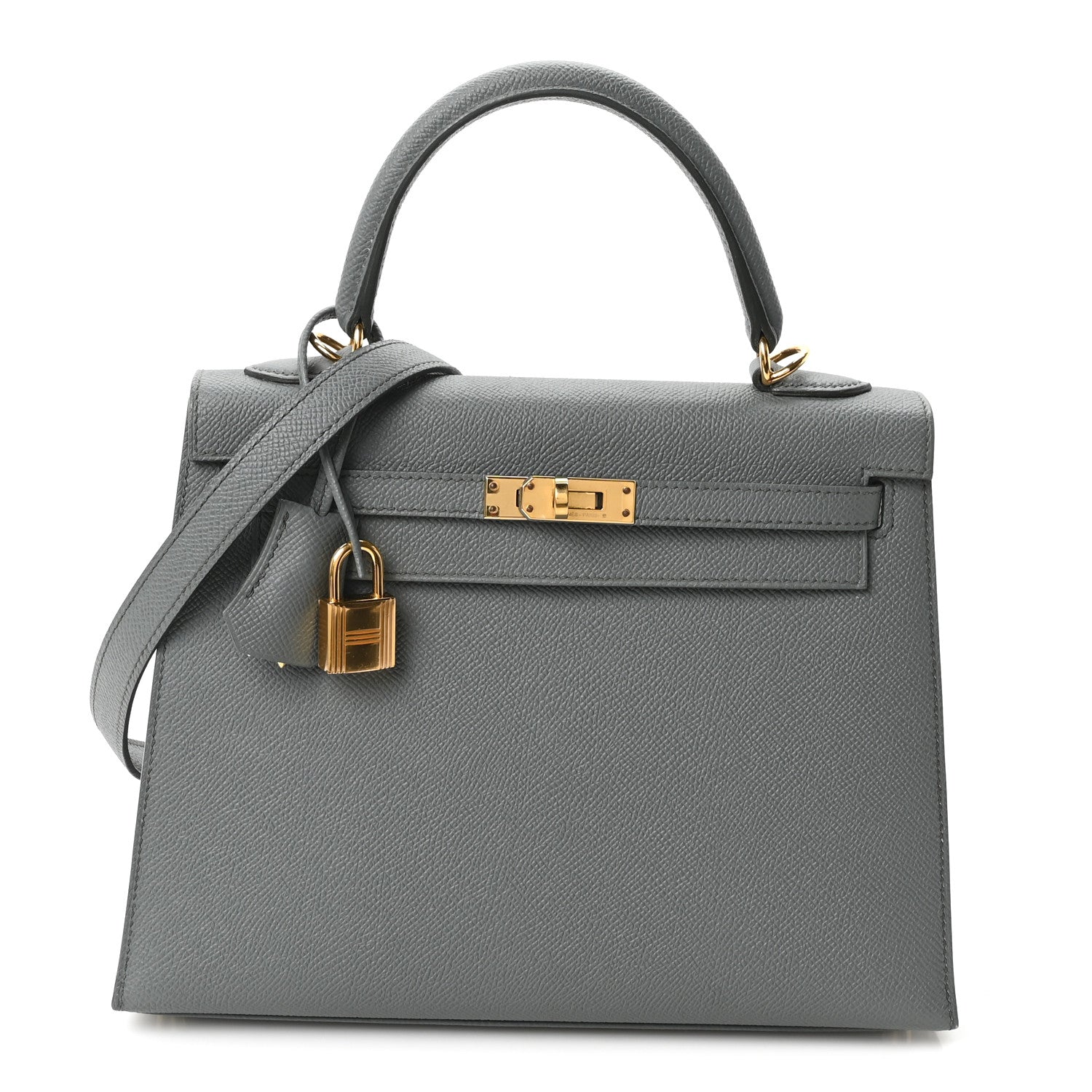Hermes Epsom Kelly Sellier 25 Vert Amande 1 of 9