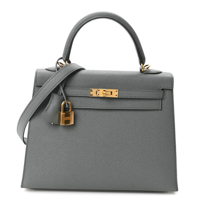 Hermes Epsom Kelly Sellier 25 Vert Amande 1 of 9