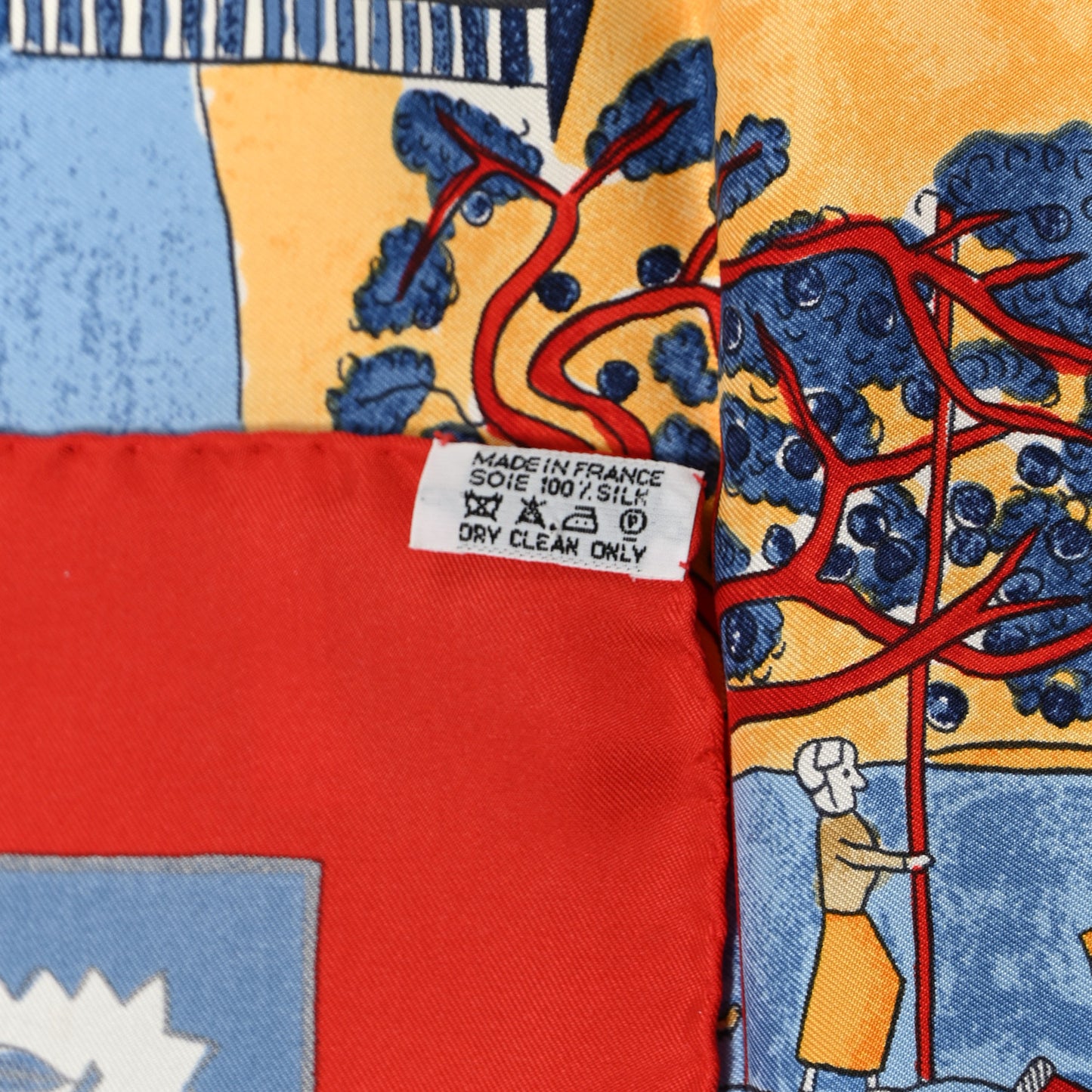 Silk Retour A La Terre Scarf 90