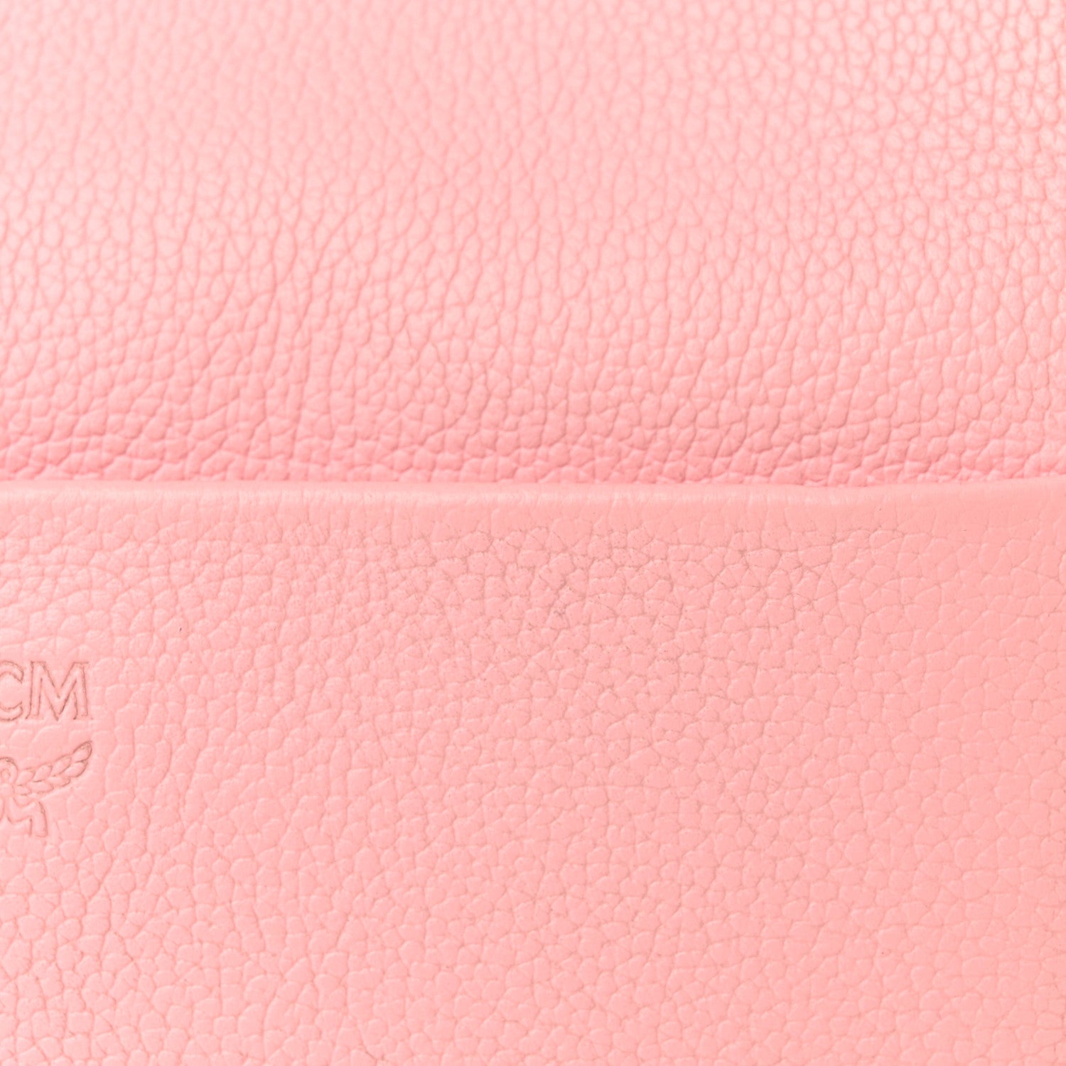 MCM Calfskin Visetos Anni Medium Hobo Bag Soft Pink 10 of 17