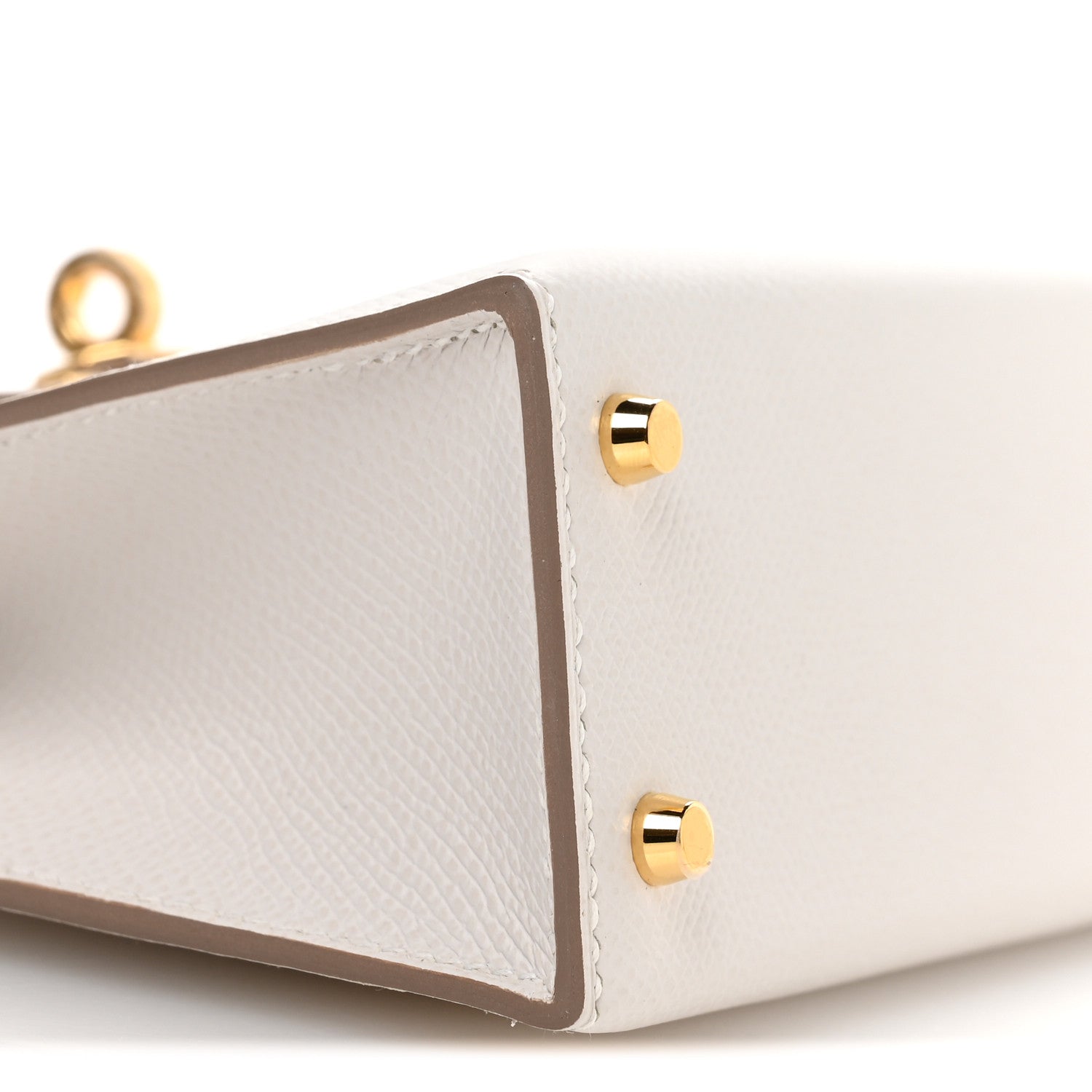 Hermes Epsom Mini Kelly Sellier 20 Gris Pale 9 of 11