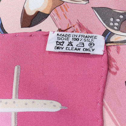 Hermes Silk Libres Comme L'Air Scarf 90 3 of 4