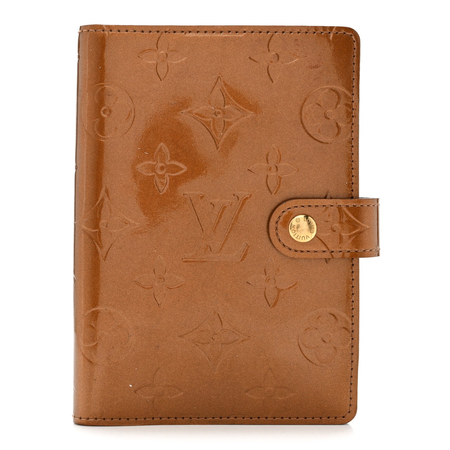 Vernis Small Ring Agenda Cover Bronze