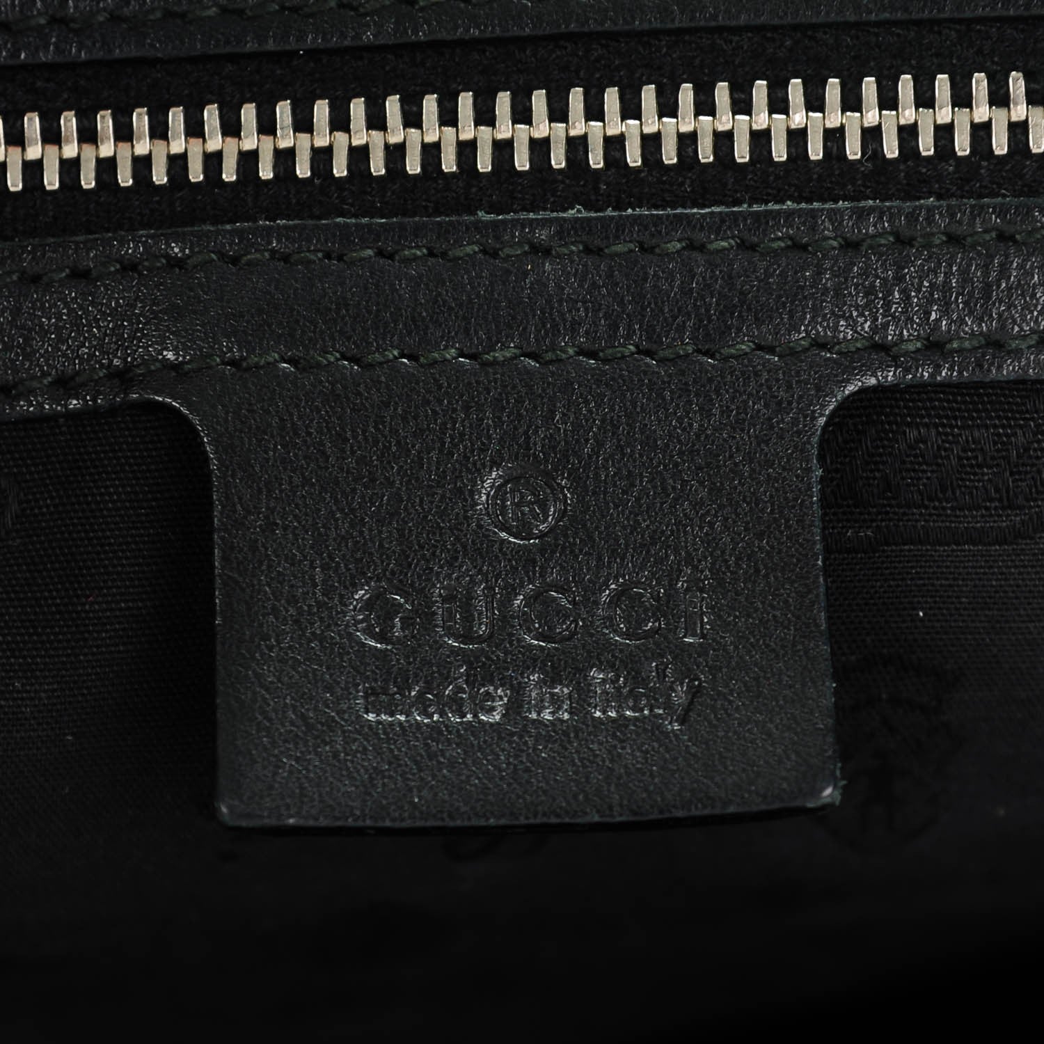 Gucci Guccissima Medium GG Twins Shoulder Bag Black 6 of 7