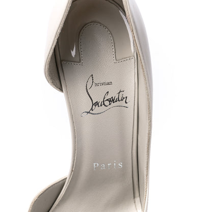 Christian Louboutin Patent Iriza 100 Pumps 38.5 White 6 of 7