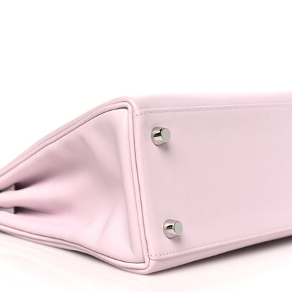 Hermes Swift Kelly Retourne 25 Mauve Pale 9 of 11