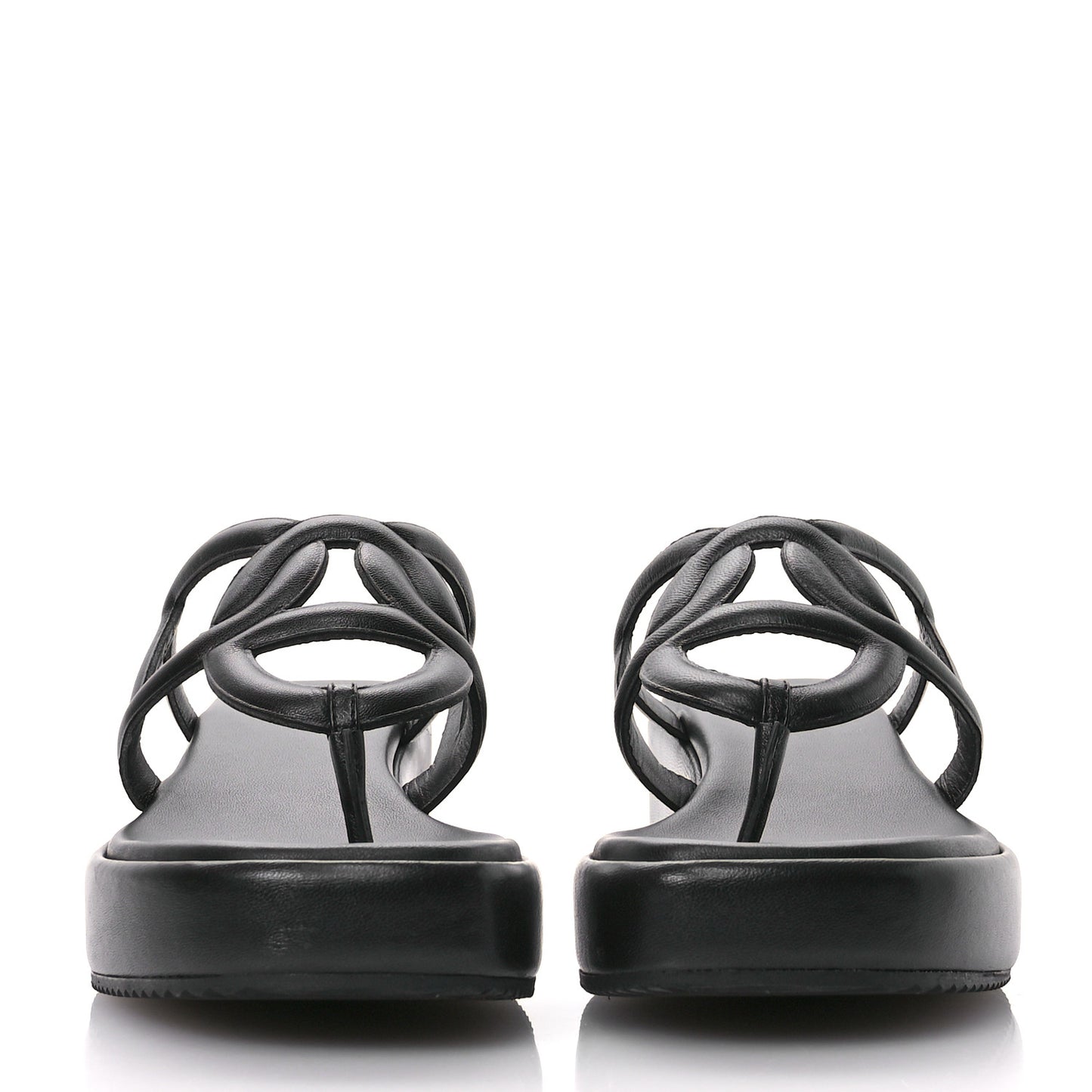 Nappa Gipsy Sandals 39 Black