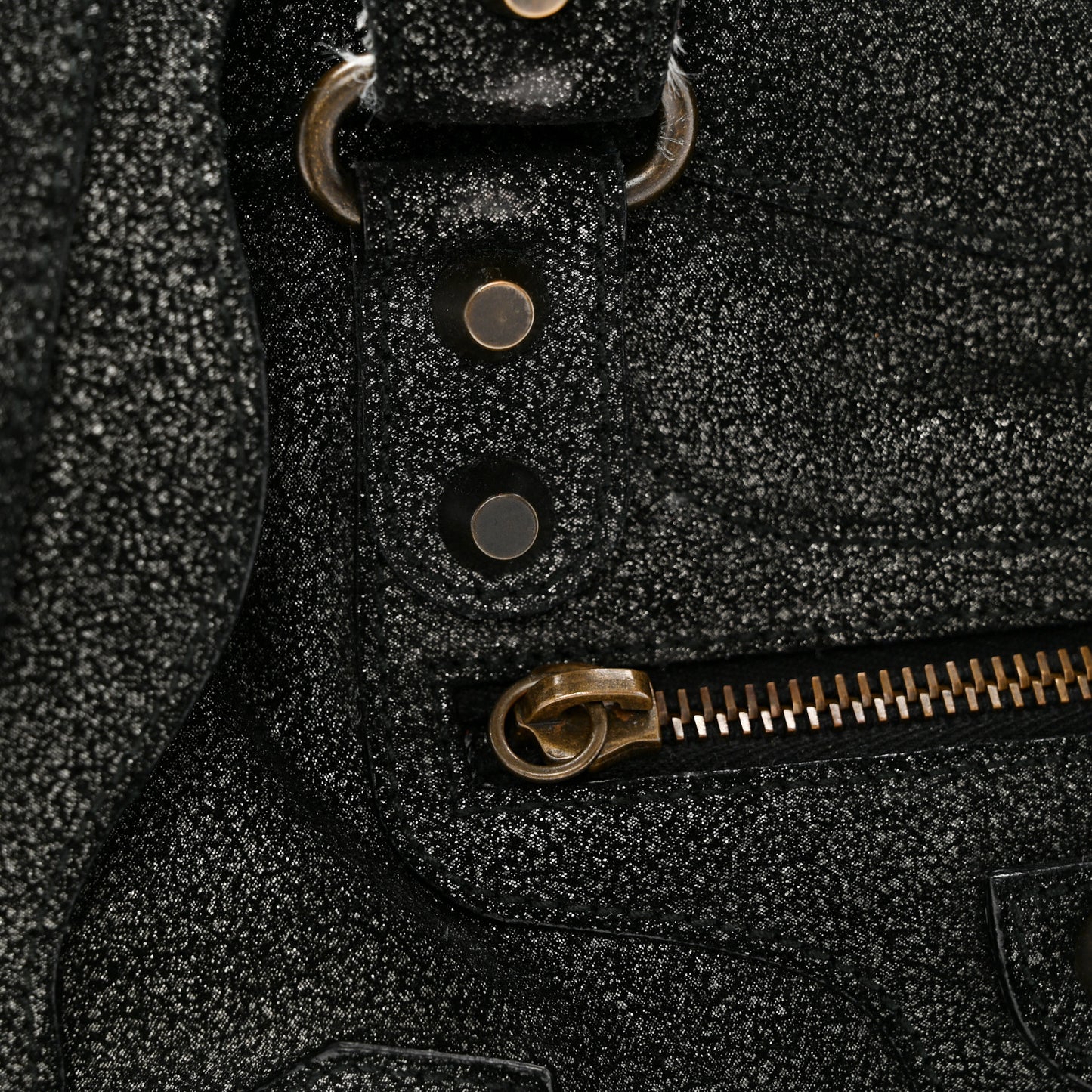 Craquele Calfskin Classic Hardware First Black