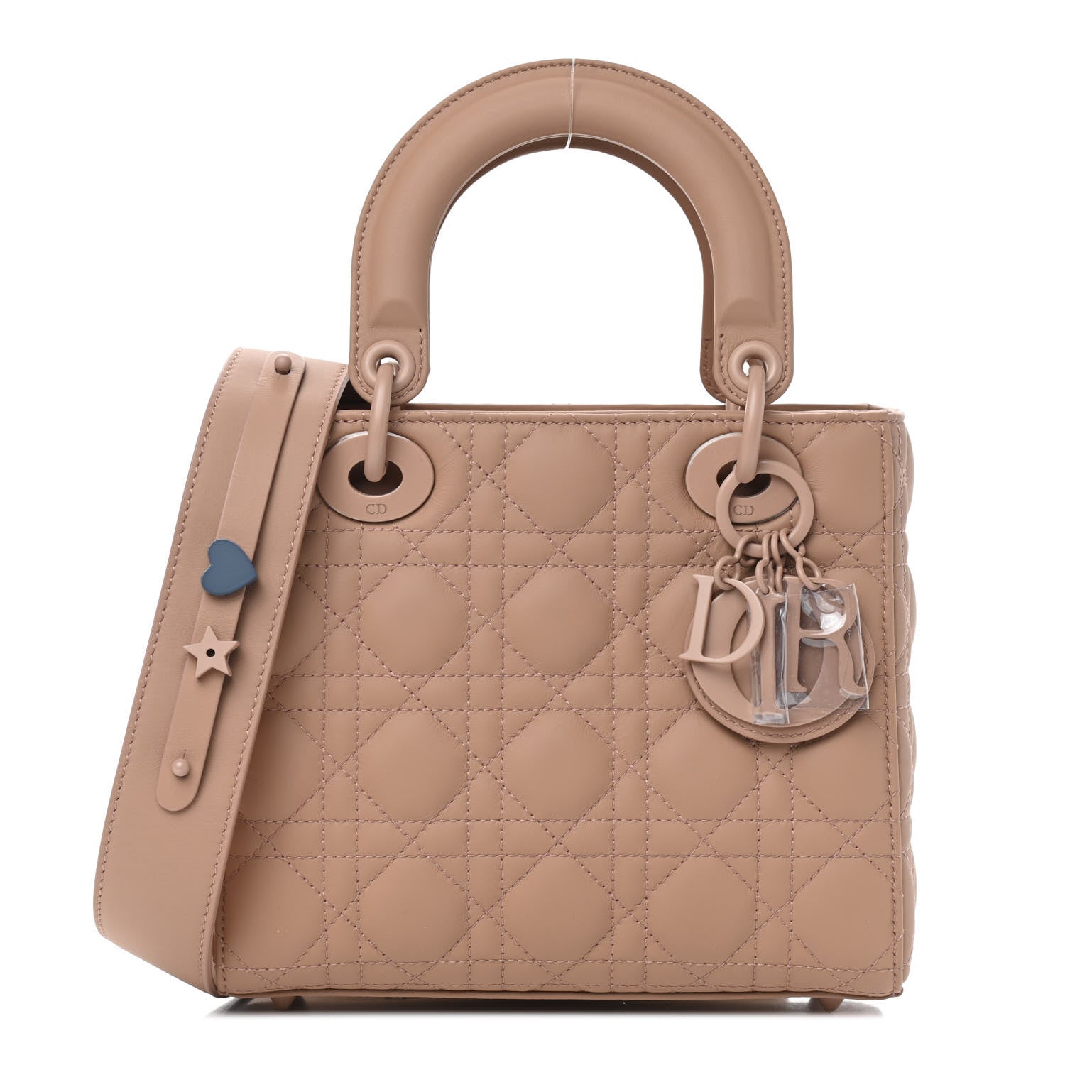 Christian Dior Ultra Matte Calfskin Cannage Small My ABCDior Lady Dior Beige 1 of 9