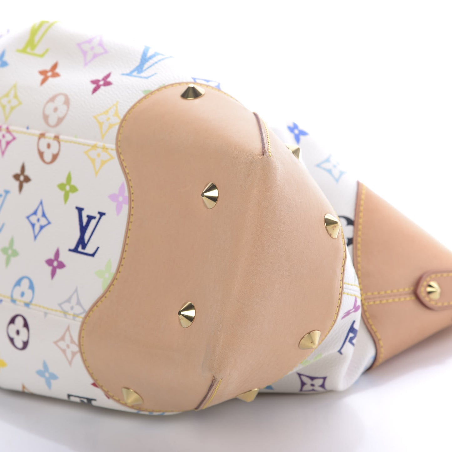Monogram Multicolor Judy GM White