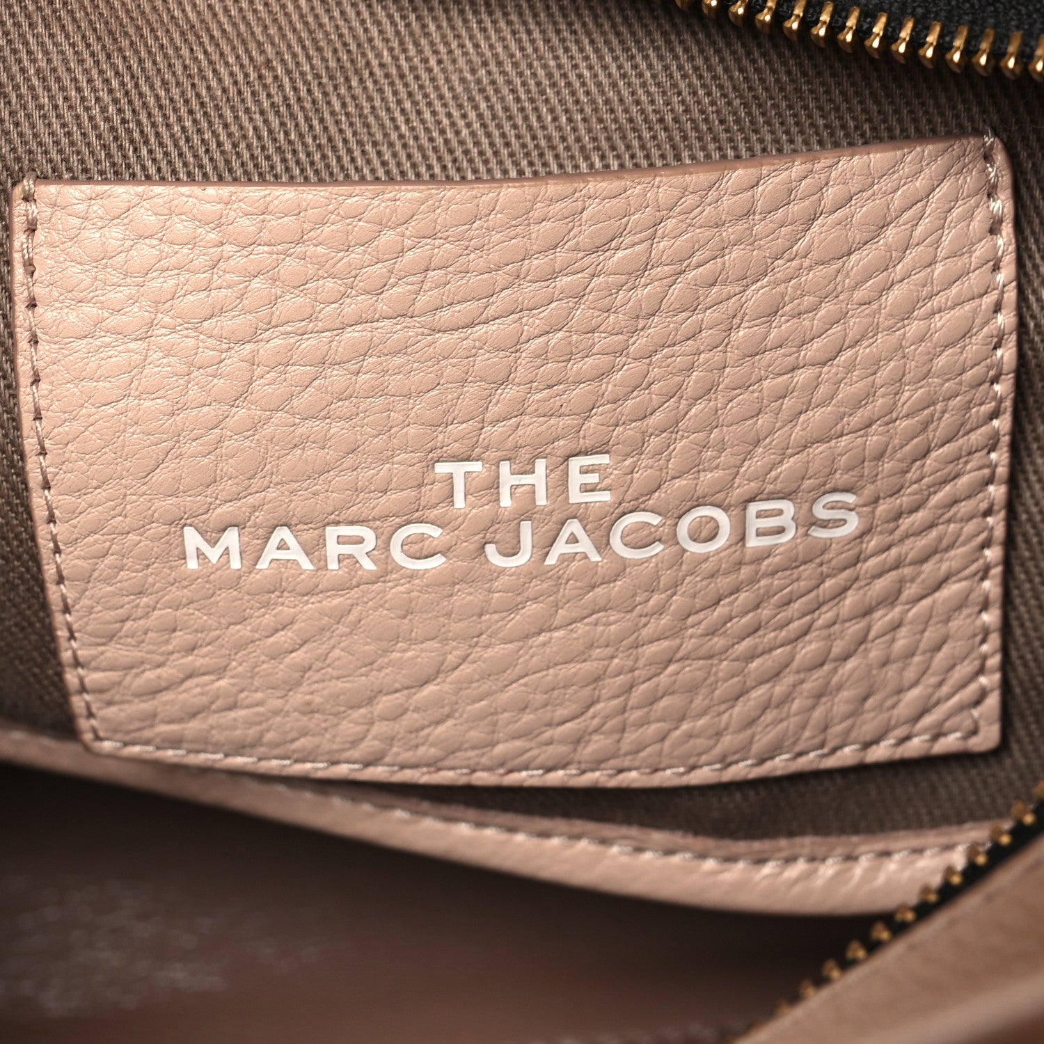 Marc Jacobs Grained Calfskin Small The Tote Bag Rose Dust 6 of 10