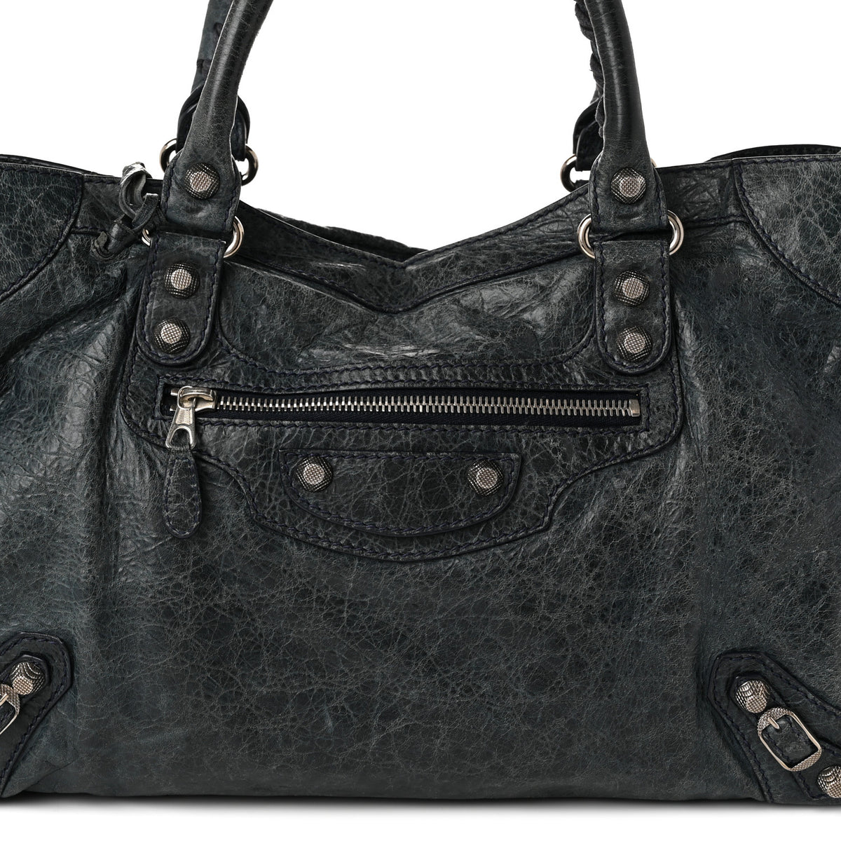 Balenciaga Agneau Giant 12 Silver Hardware City Dark Night 9 of 12