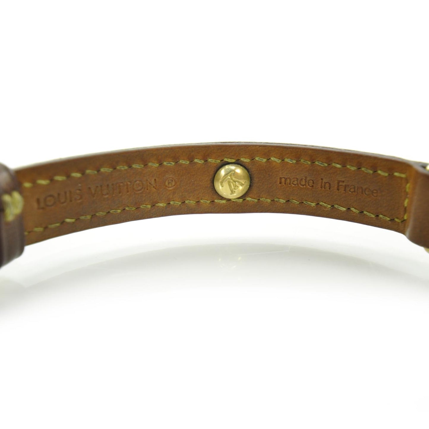 Monogram Baxter Dog Collar PM