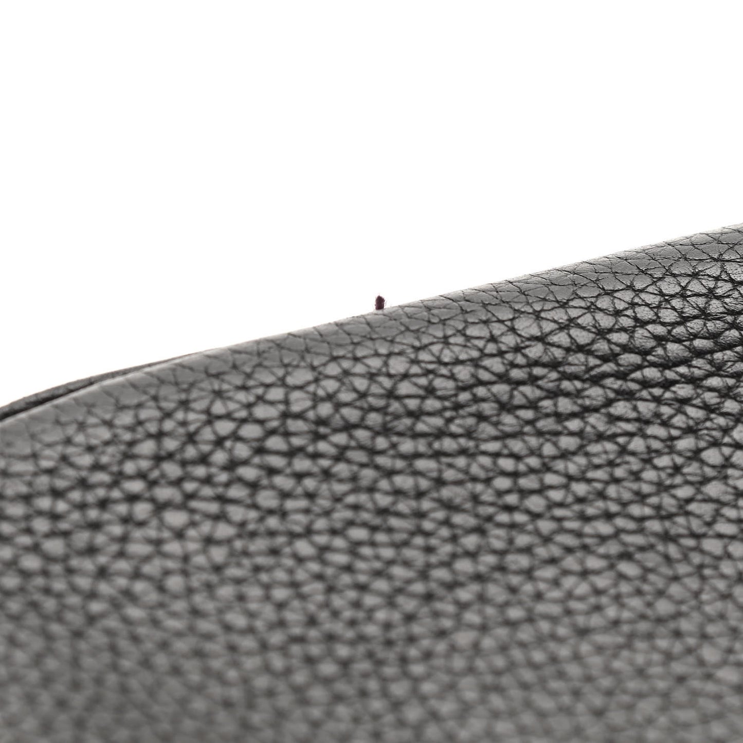 Pebbled Calfskin Small Soho Disco Bag Black