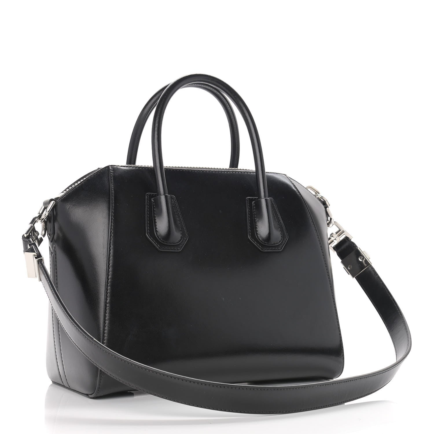 Givenchy Shiny Lord Calfskin Small Antigona Black 3 of 9