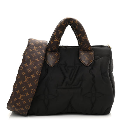 Louis Vuitton Econyl Mini Monogram Pillow Speedy Bandouliere 25 Black 1 of 9
