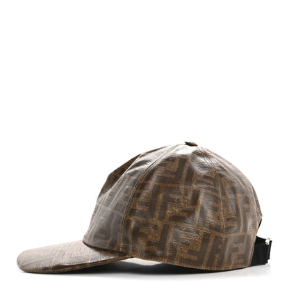Fendi Glazed Fabric FF Baseball Hat Tobacco 4 of 8