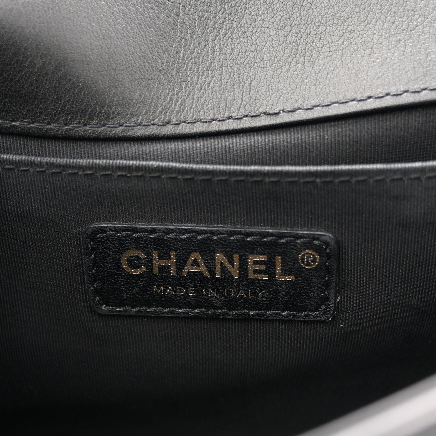 Chanel Calfskin Quilted Medium Boy Flap Black 6 of 11