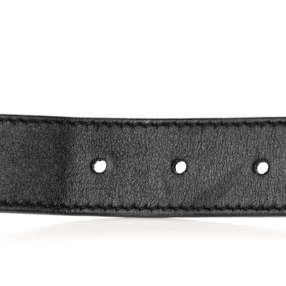 Gucci Calfskin Matelasse GG Marmont Belt Bag 85 34 Black 20 of 20