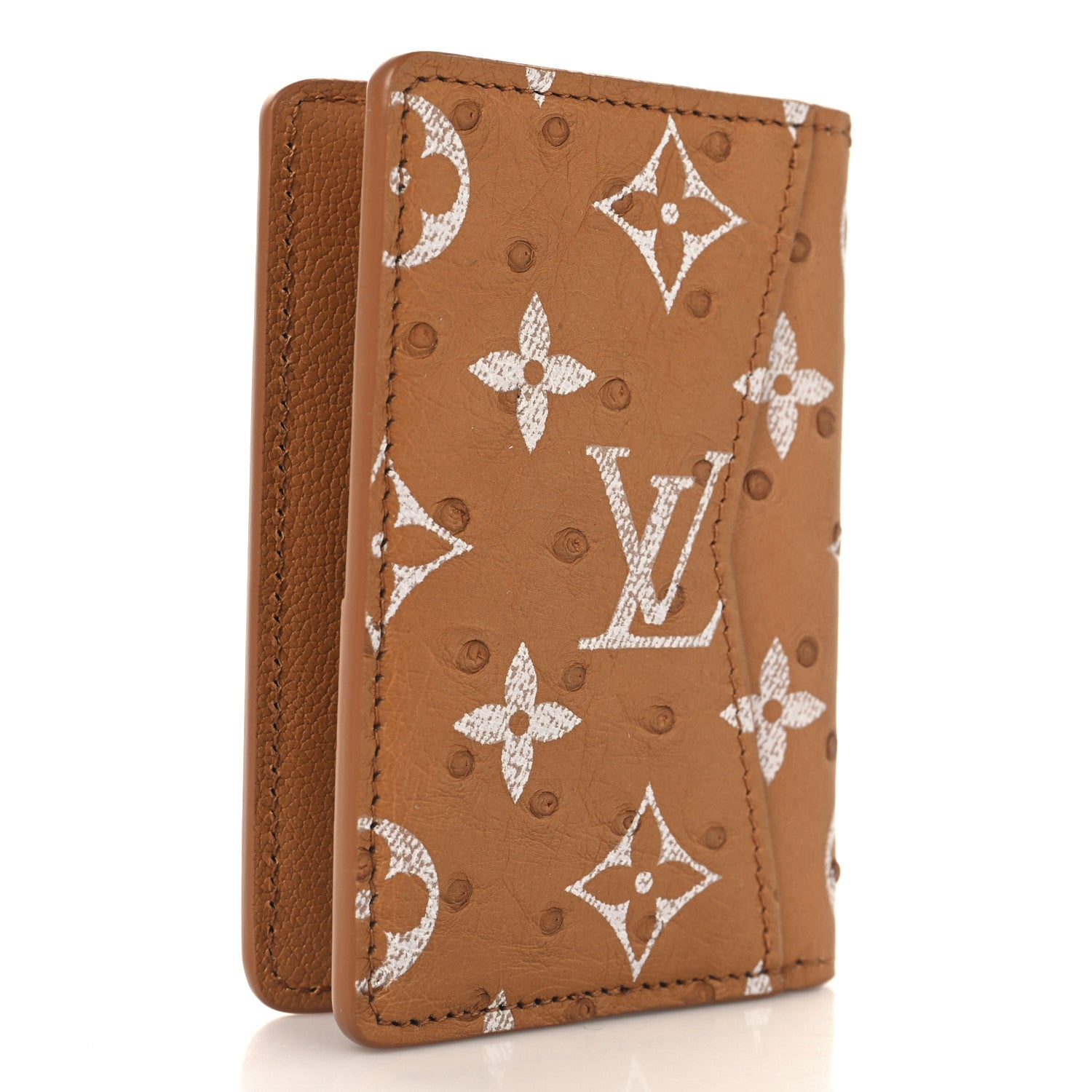 Louis Vuitton Ostrich Monogram Pocket Organizer NM 3 of 6