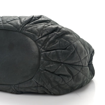 Chanel Iridescent Calfskin Quilted Large In The Mix Tote Black 9 of 14