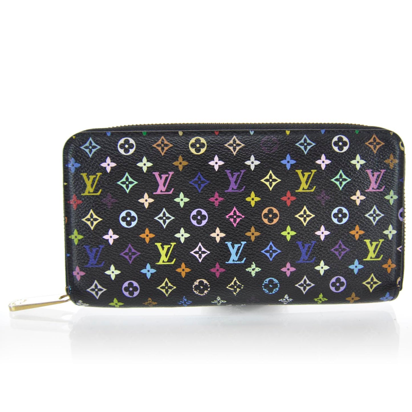 Monogram Multicolor Zippy Wallet Black