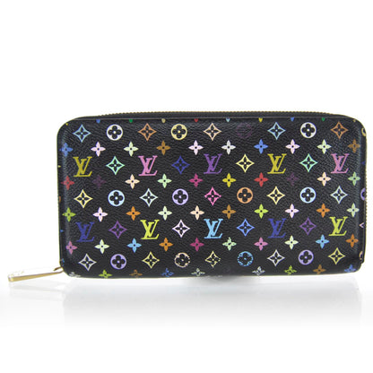 Louis Vuitton Monogram Multicolor Zippy Wallet Black 1 of 7