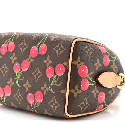 Louis Vuitton LV X TM Monogram Cerises Speedy Bandouliere 20 8 of 9