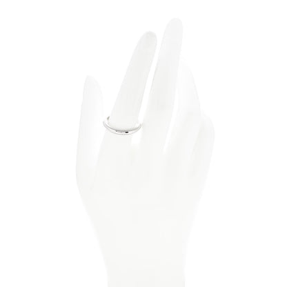 Tiffany Platinum 3mm Classic Milgrain Wedding Band Ring 58 8.5 2 of 5