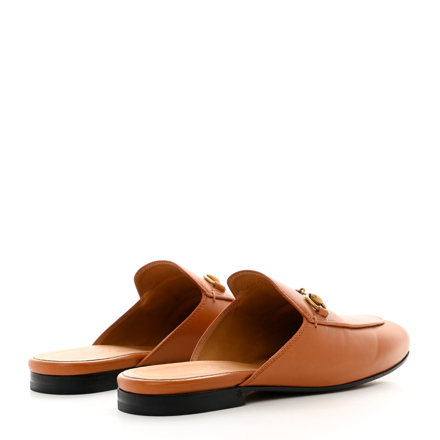 Malaga Kid Womens Princetown Slippers 36 Cognac