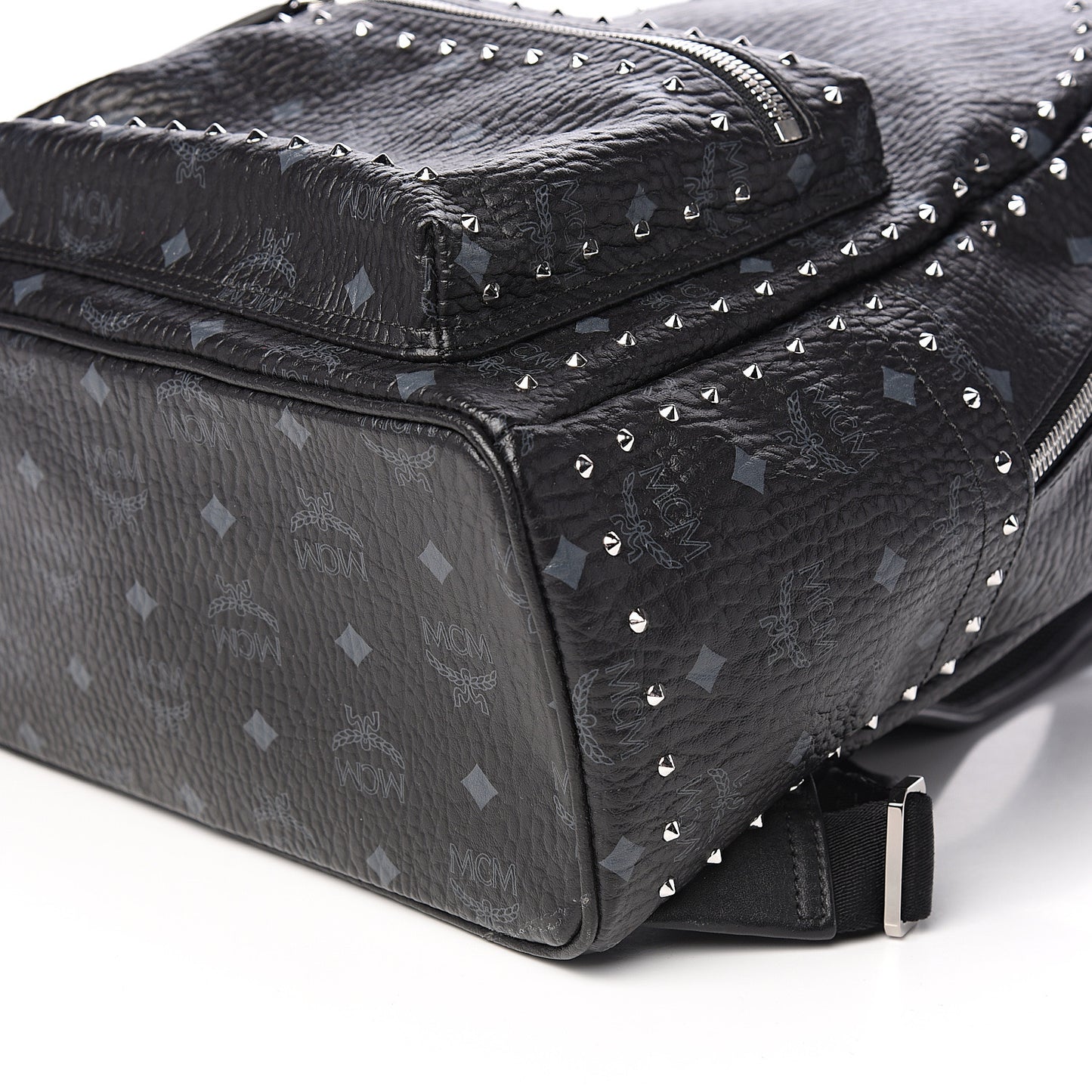 Visetos Studded Small Stark Backpack Black