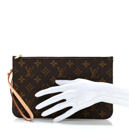Louis Vuitton Monogram Neverfull MM GM Pochette 2 of 6