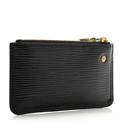 Louis Vuitton Epi Key Pouch Black 3 of 10