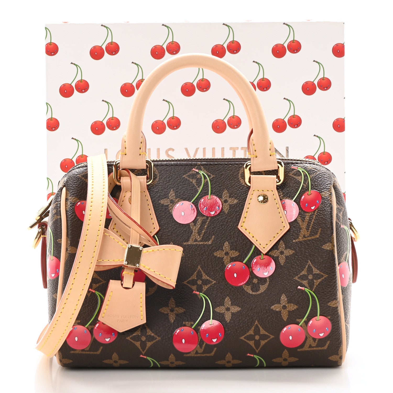 Louis Vuitton LV X TM Monogram Cerises Speedy Bandouliere 20 10 of 10