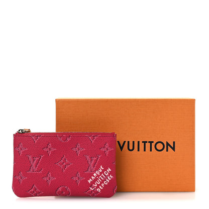 Louis Vuitton Monogram Heritage Key Pouch S Pondicherry Pink 8 of 8