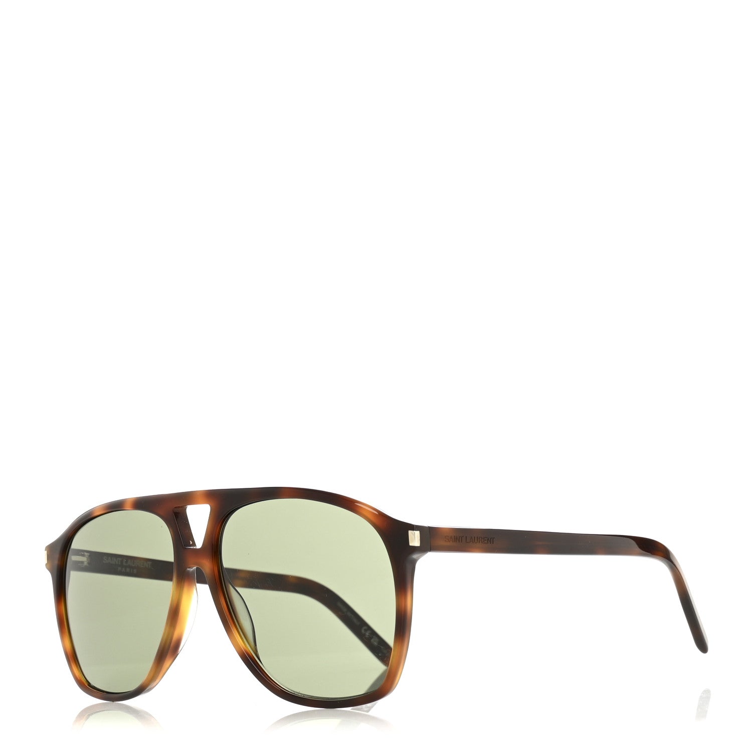 Saint Laurent Acetate SL 596 Dune Sunglasses Tortoise 1 of 5