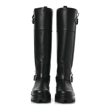 Hermes Calfskin Jaime Boots 39 Black 3 of 11