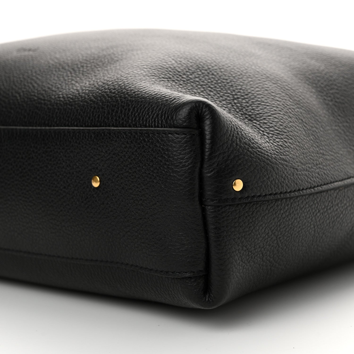 Chloe Grained Calfskin Marcie Hobo Bag Black 9 of 11
