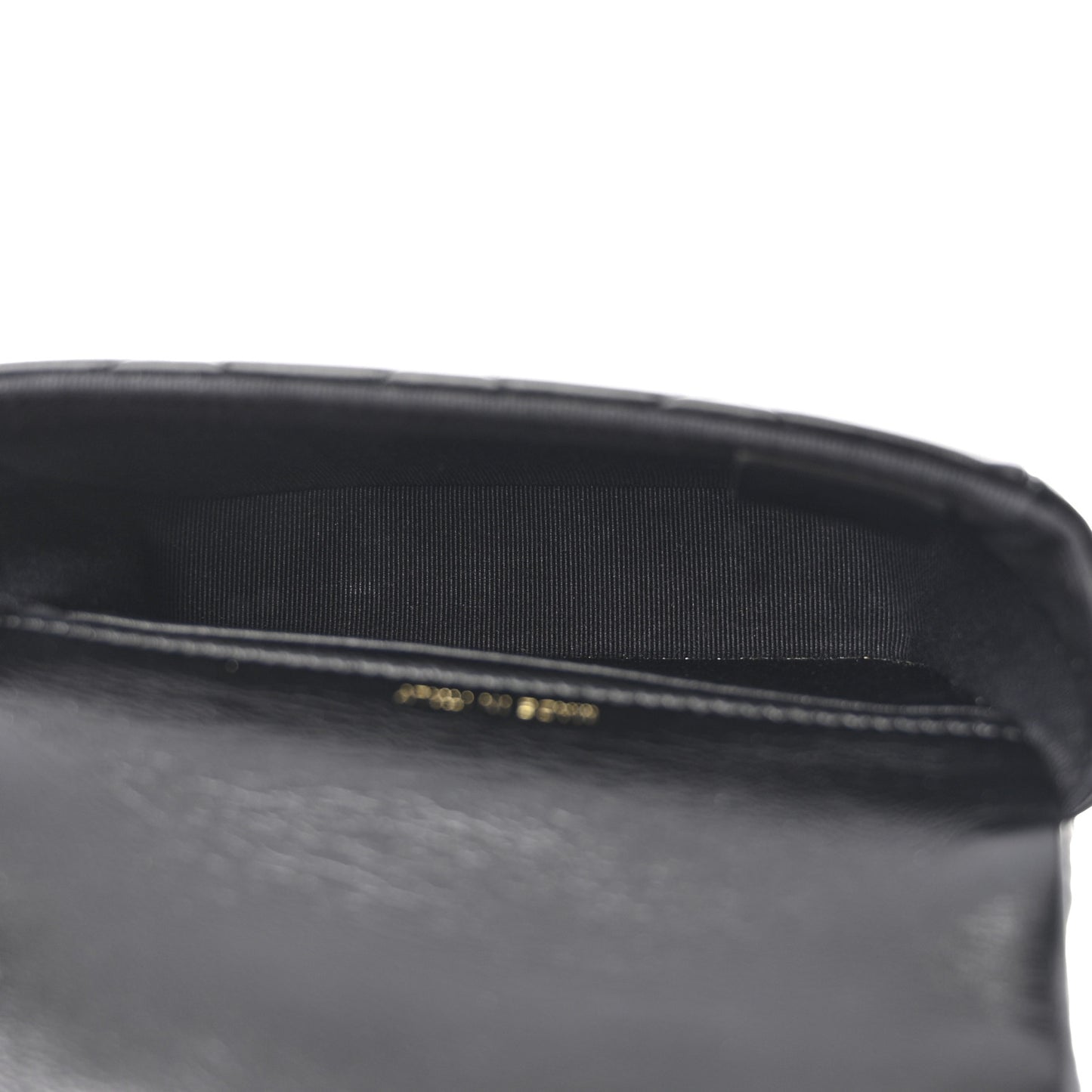 Lambskin Quilted Mini Flap Bag Black