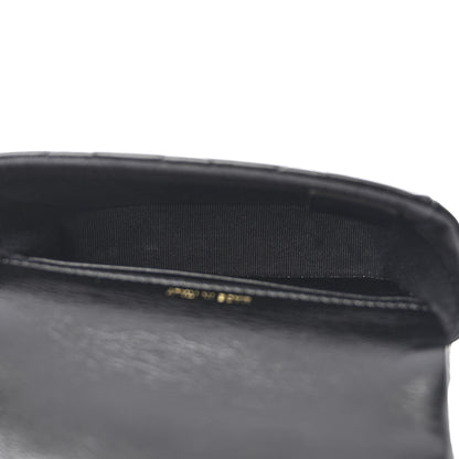 Chanel Lambskin Quilted Mini Flap Bag Black 5 of 11