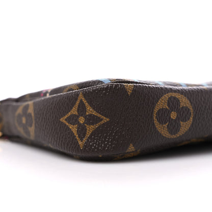 Louis Vuitton Monogram 2020 Christmas Animation Roller Coaster Mini Pochette Accessories Pivoine 8 of 9