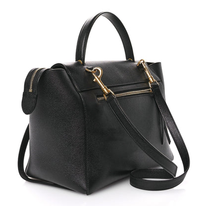 Celine Grained Calfskin Mini Belt Bag Black 3 of 11