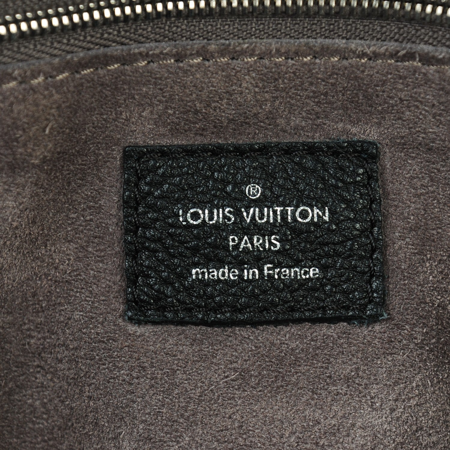 Louis Vuitton Veau Cachemire Soft Lockit MM Black 6 of 8