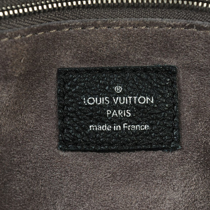 Louis Vuitton Veau Cachemire Soft Lockit MM Black 6 of 8