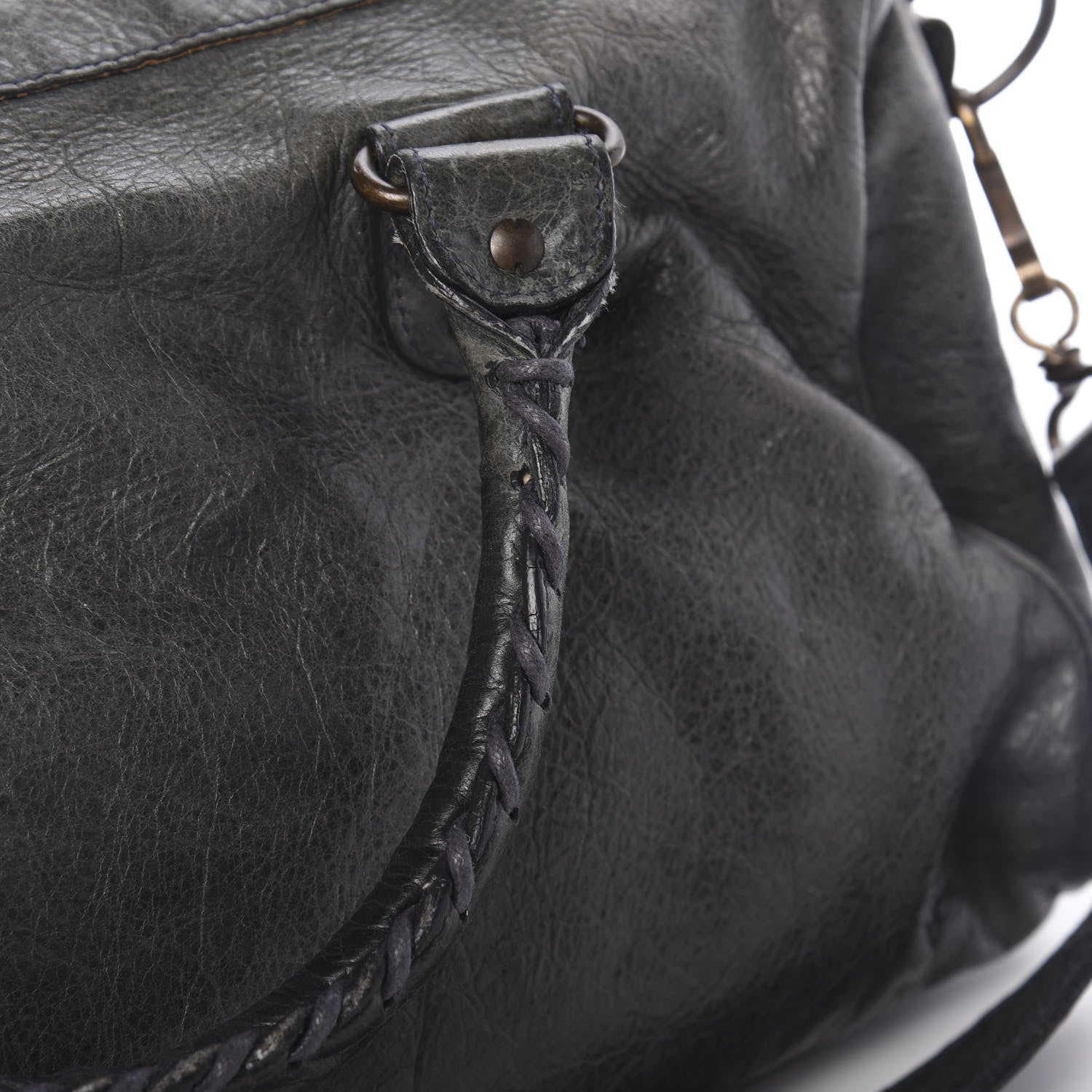 Balenciaga Agneau Classic Hardware Twiggy Anthracite 13 of 14