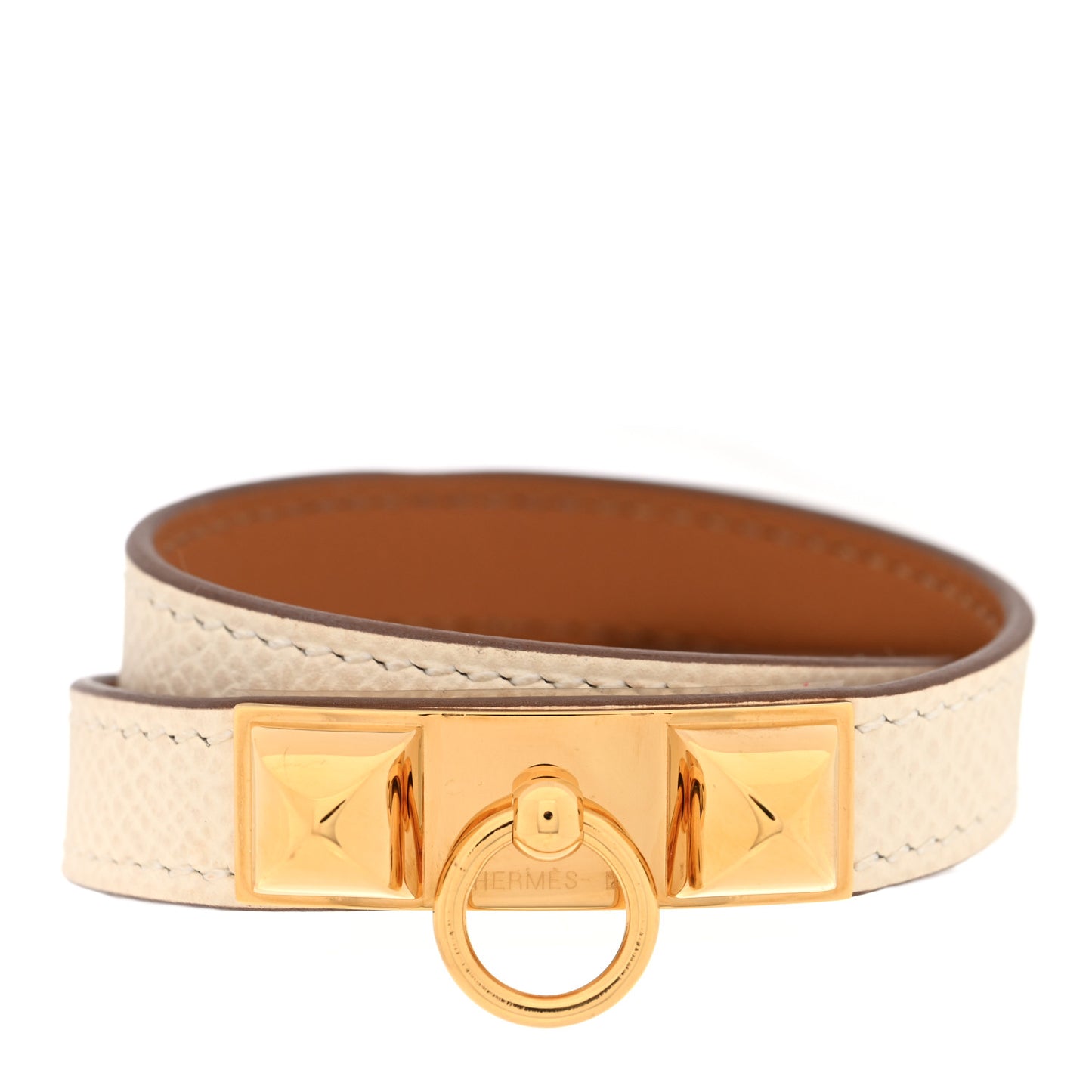 Epsom Kelly Double Tour Bracelet T1 Nata