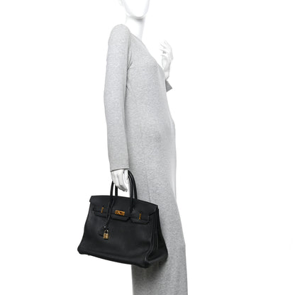 Hermes Ardennes Birkin 35 Black 2 of 13