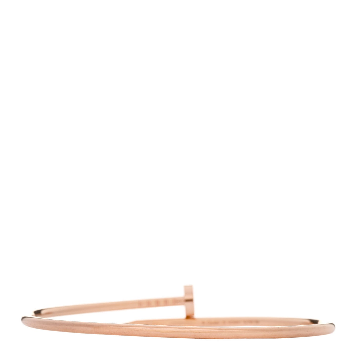 18K Pink Gold Small Juste Un Clou Bracelet 19