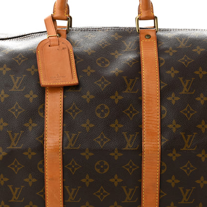 Louis Vuitton Monogram Keepall 50 8 of 10